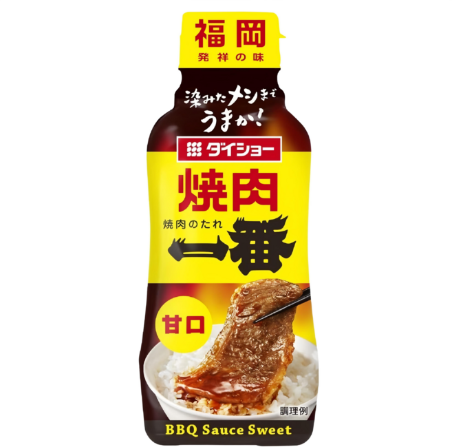 DAISHO 大逸昌 燒肉一番 甘口烤肉醬, 1個, 240g
