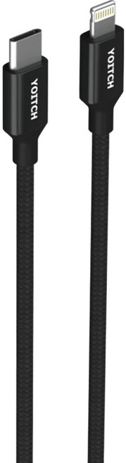 요이치 C타입-애플8핀 아이폰 호환 고속 충전 케이블 27W, 150cm, 랜덤발송, 1개