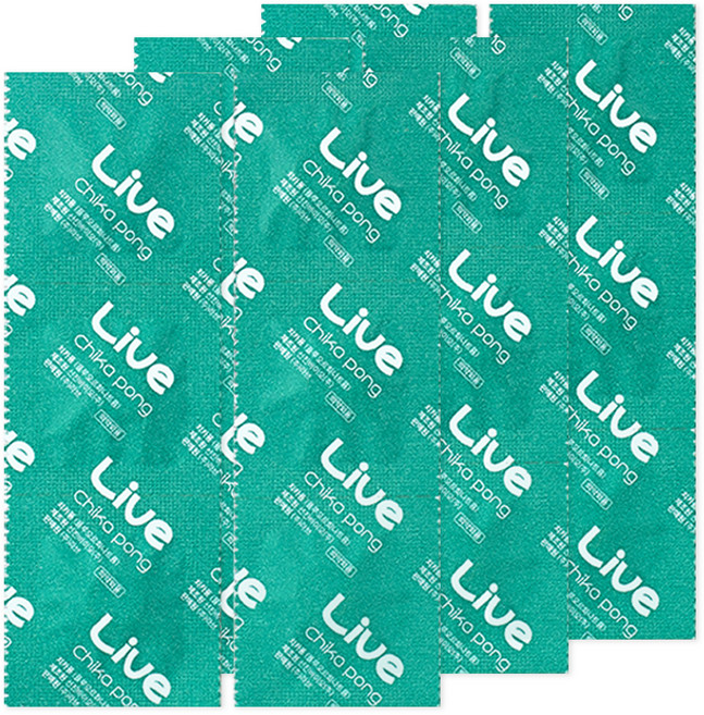 라이브오랄스 치카퐁 고체가글 치약 18p, 15.35g, 1개