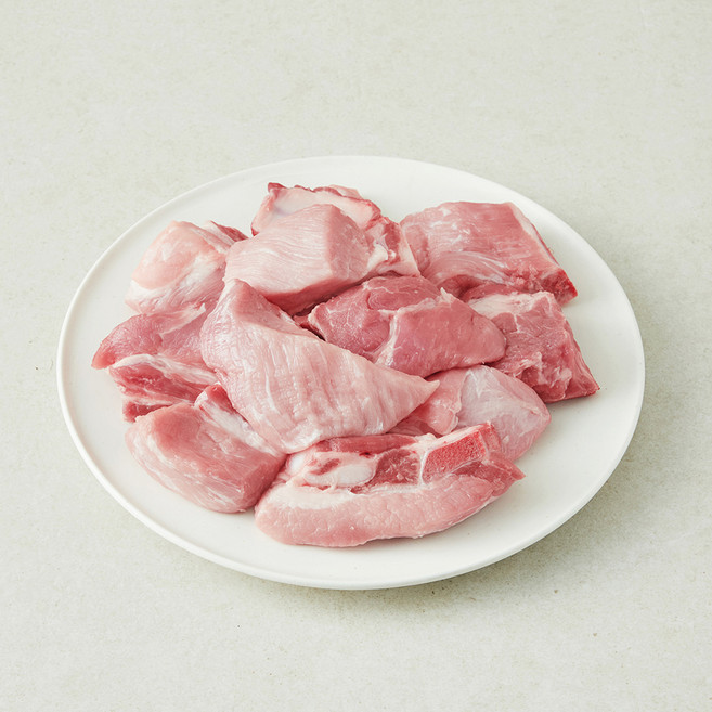포크밸리 무항생제 돼지갈비 찜용 (냉장), 1kg, 1팩