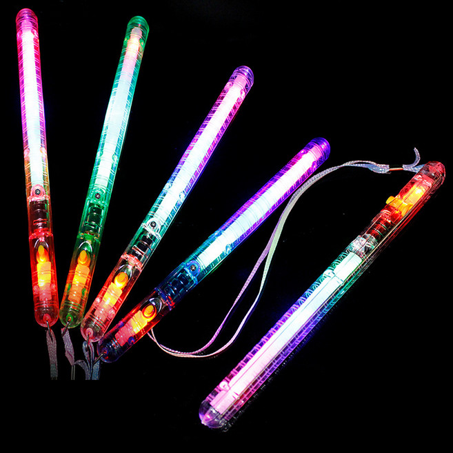 마메 LED 칼라 야광봉, 랜덤발송, 7개