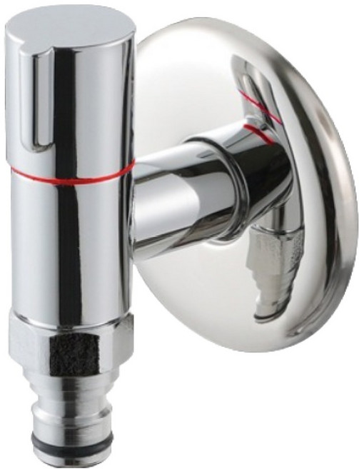 비케이 원터치 세탁밸브 온수, 1개