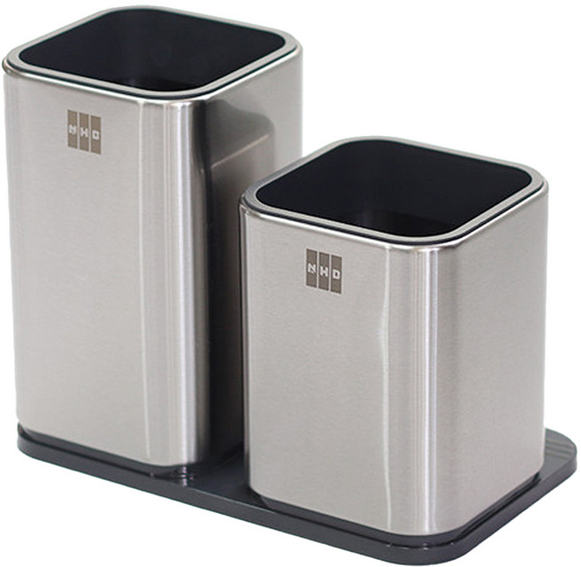 엔에이치비 UNIQUE 스텐 수저 조리도구통 세트, 혼합색상, 1세트