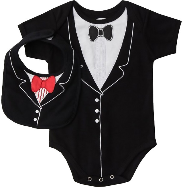 Frenchie Mini Couture 男嬰禮盒組 12-18M