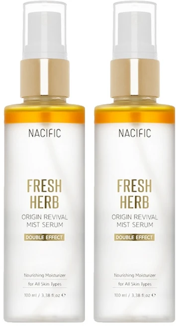 네시픽 프레쉬 허브 오리진 리바이벌 미스트 세럼, 100ml, 2개 - 쿠팡