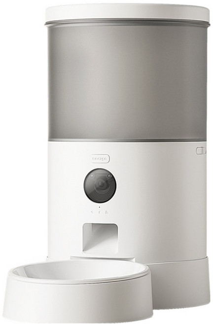 묘향가 진공 스마트 자동급식기 1구, 1개, 혼합색상, 4.5L