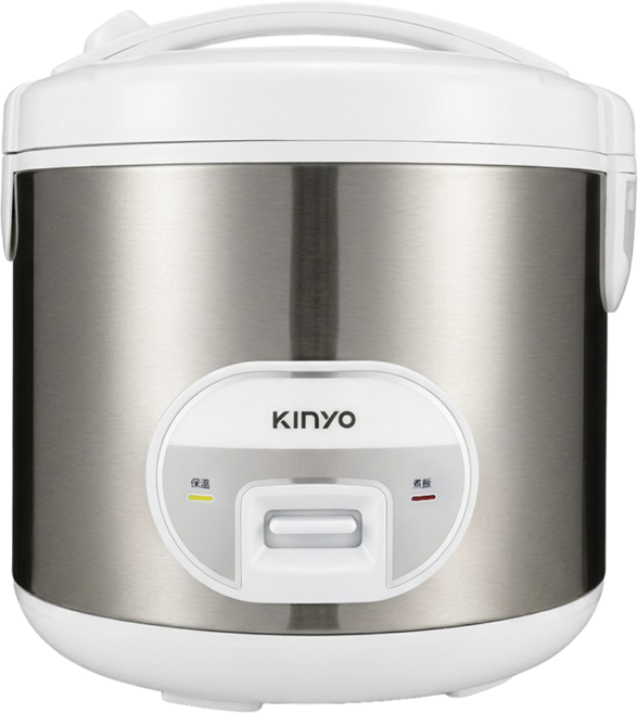 Kinyo 電子鍋 十人份 275 x 270 x 270mm 2585g 3.5L, REP-18, 銀色