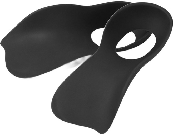 리빙홈디테일 아치 보조 발바닥 신발 깔창 패드 양쪽 세트 블랙, 1개