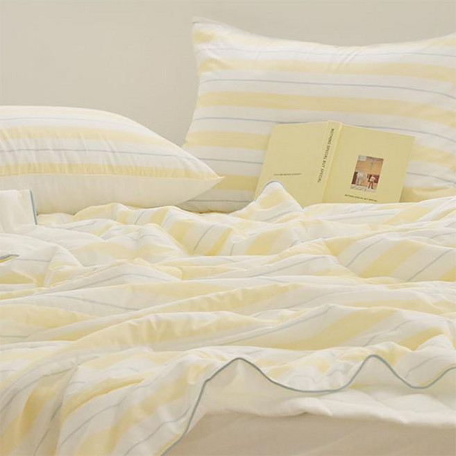 아망떼 베케이션 썸머 양면 차렵이불 베개세트