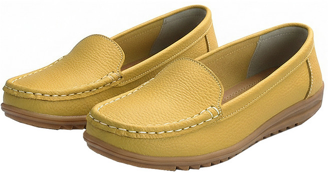 U.SEVEN 女款皮革舒適基本款樂福鞋 DM1005