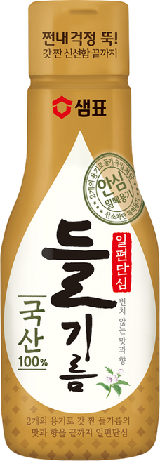 Sempio 膳府 一心一意韓國產紫蘇籽油, 200ml, 1瓶