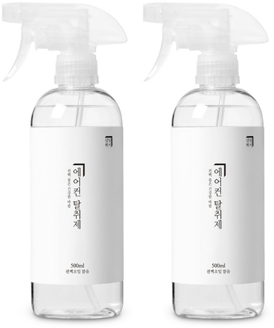 살림백서 에어컨 탈취제, 500ml, 2개