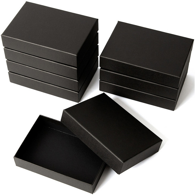 블랑플뢰르 고급 선물 포장 하드 케이스 중형, 8개, 블랙