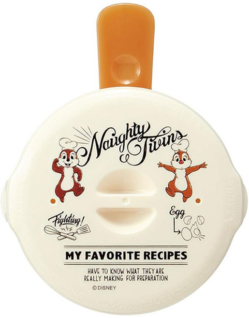 Skater 奇奇蒂蒂 微波爐專用目玉燒盒 14.7 x 10.8 x 4.7cm 210ml, 奇奇蒂蒂 棕色, 1個