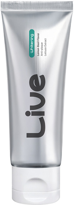 라이브오랄스 라이브 퓨어다이아 화이트닝 치약, 80g, 1개