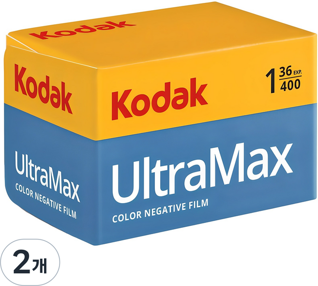 코닥 울트라맥스 400 필름 35mm 36p, 2개