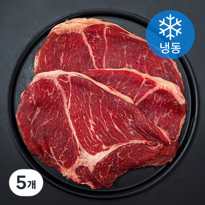 데일리이츠 MAUM 미국산 잎다리살 초이스 불고기용 (냉동), 1kg, 5개