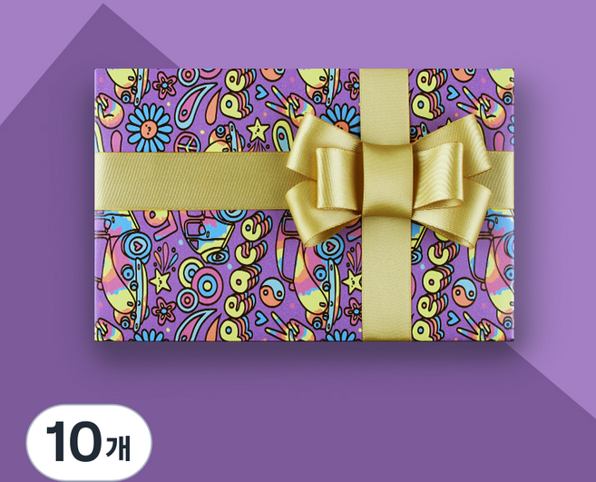 Misoroun 紙包裝紙 50 x 70 cm, style10, 10個