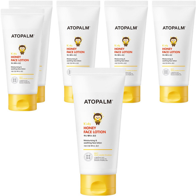 아토팜 아동용 허니 페이스 로션, 150ml, 6개