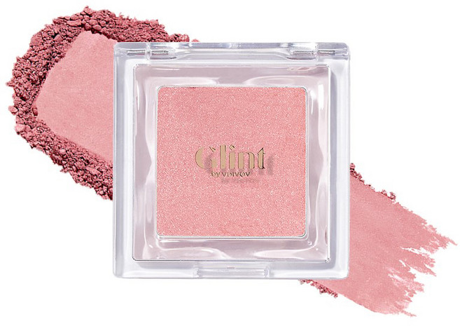 Glint 베이크드 블러쉬 블러셔 2.4g, 04 튤립 온, 1개