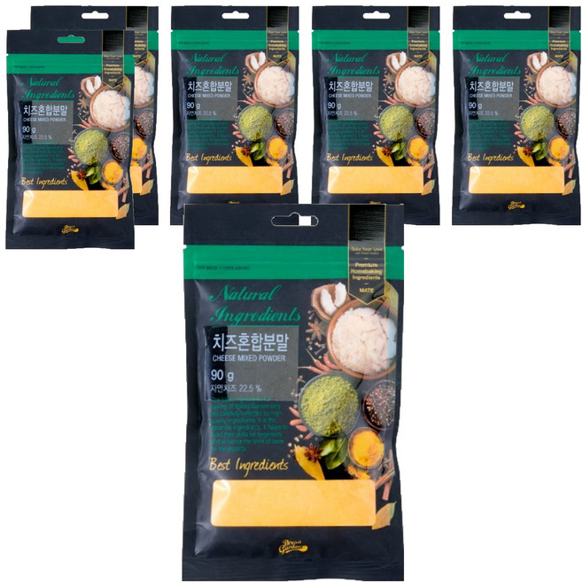 브레드가든 치즈혼합분말, 90g, 6개