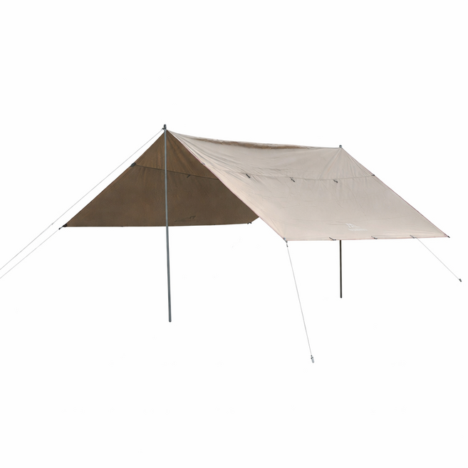 Mountainhiker 山之客 涼臺天幕塗銀 SZK446, 卡其色, 1個