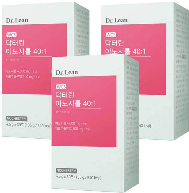 닥터린 이노시톨 40:1, 135g, 3개