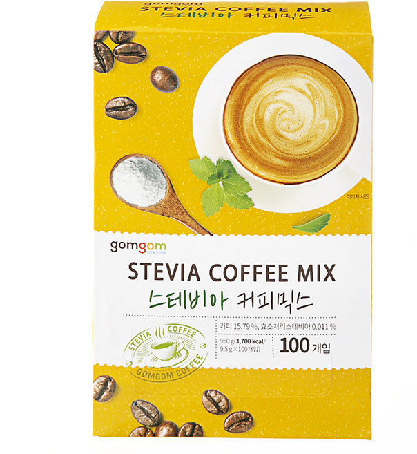 곰곰 스테비아 커피믹스, 9.5g, 100개입, 1개