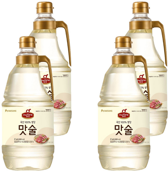 쉐프원 맛술, 2kg, 4개