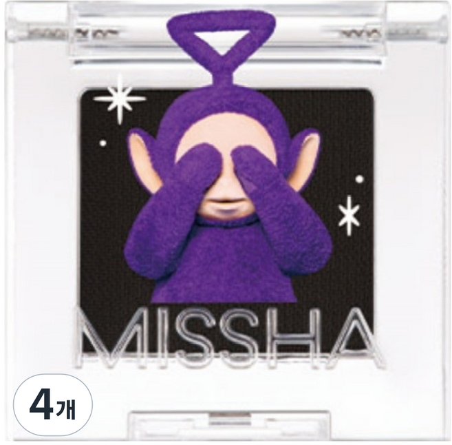 미샤 모던 섀도우 116 텔레토비, 4개, 코드블랙