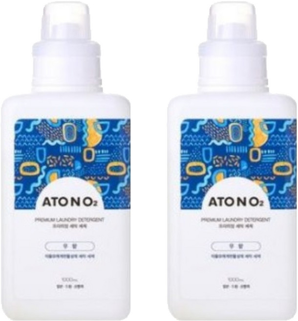 ATONO2 頂級洗衣精, 1L, 2個