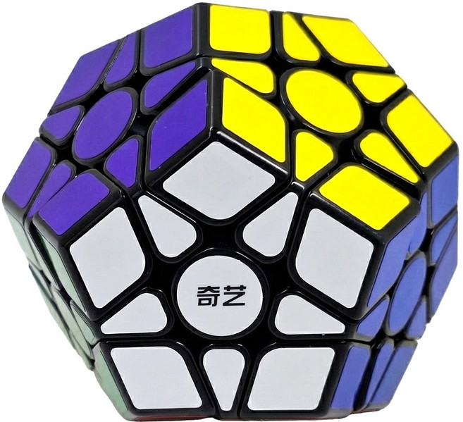 QYTOYS 奇藝 魔方格五階12面球體形魔術方塊, 多色, 1個