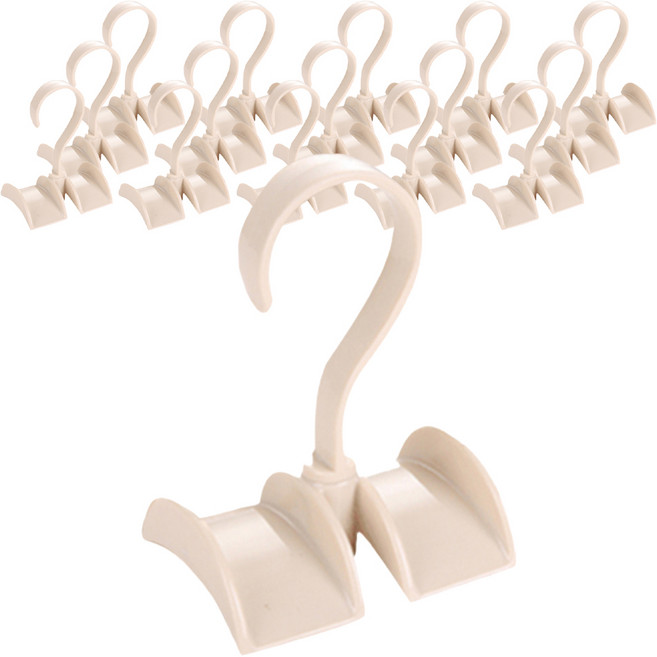 리버그린 회전식 다용도 가방정리걸이, 화이트, 16개