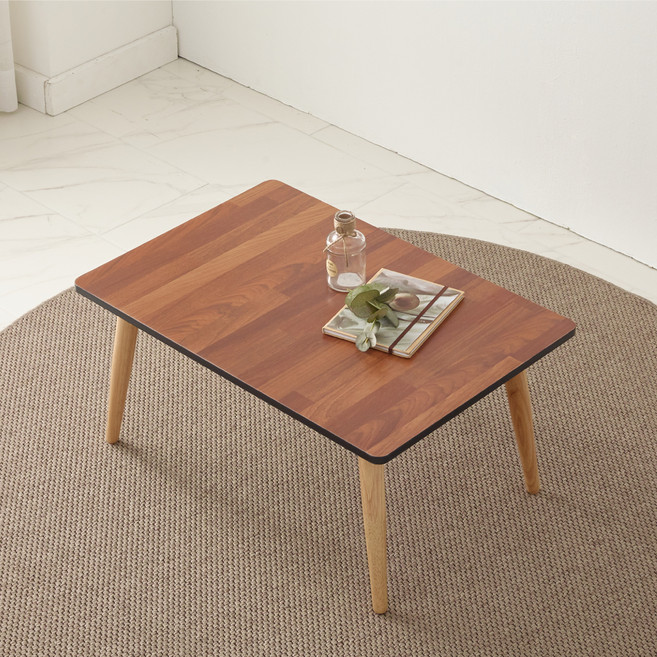 조은세상 라미스 테이블N 700 x 480 mm, 멀바우