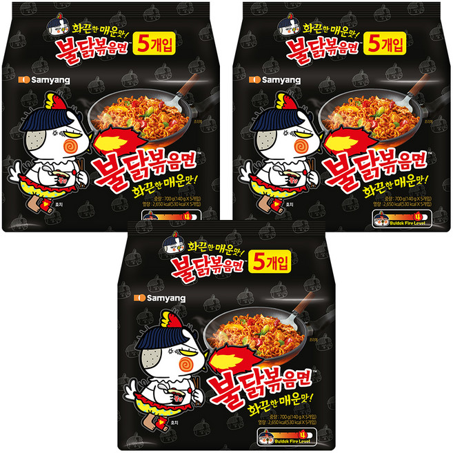 불닭볶음면 140g, 15개