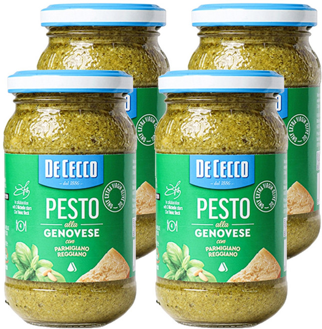 데체코 바질 페스토, 190g, 4개