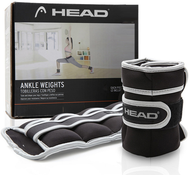 헤드 모래주머니 2개입, 블랙, 1kg