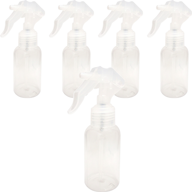 台灣 COSMOS 攜帶式化妝水噴瓶 #318 100ml, 透明色, 5個