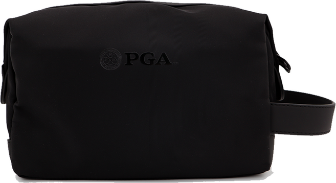 PGA투어 프리미엄 골프 파우치 백 215, 블랙, 1개