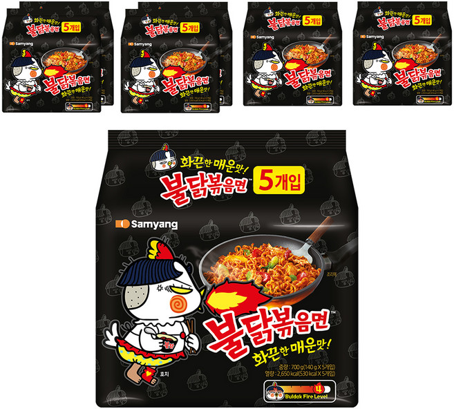 삼양 불닭볶음면 140g, 35개