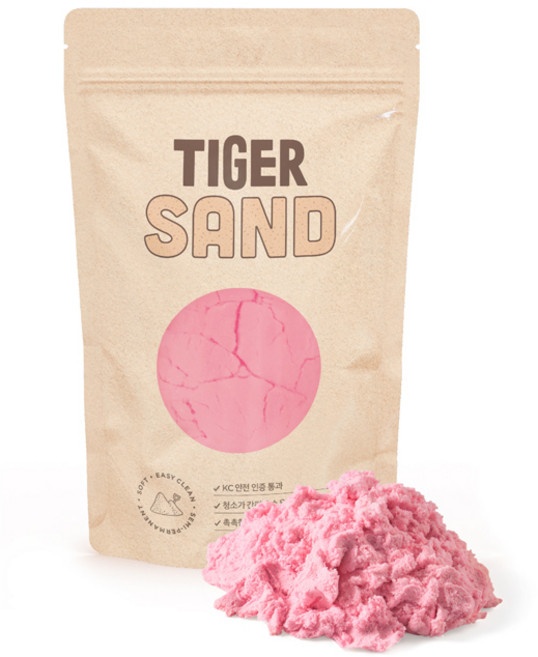 我的小老虎玩沙, 粉色的, 300克