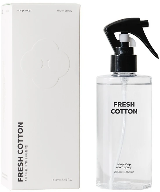 1555 소프소프 룸 스프레이 프레쉬 코튼, 250ml, 1개 - 쿠팡