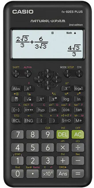 카시오공학용계산기, 1개, FX-82ES PLUS 2nd edition