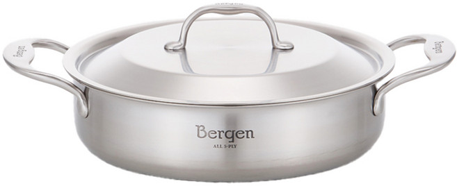 HANIL STAINLESS STEEL 電磁爐 Bergen 五層火鍋, 24cm, 單一顏色, 1個