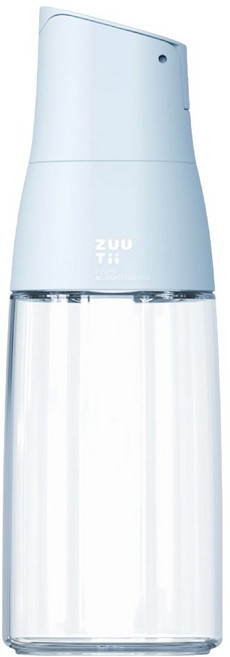 ZUUTii 自動開蓋油醋瓶 500ml 玻璃食品級矽膠ABS材質, 1個