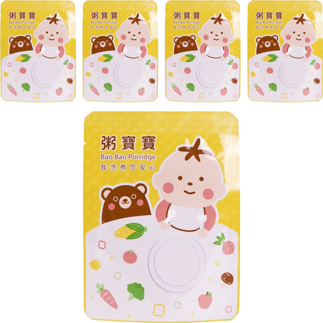 粥寶寶 無毒農 茄汁高湯燉牛肉 12個月以上, 120g, 5包, 茄汁牛肉