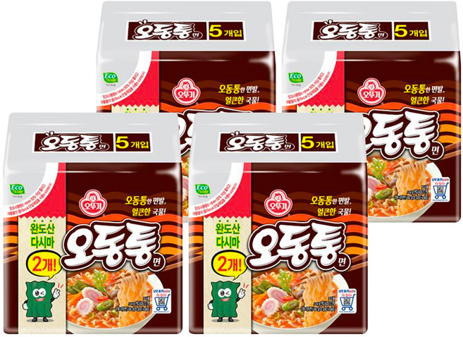 오뚜기 오동통면, 20개