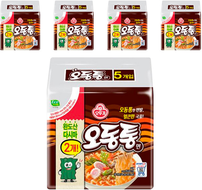 오뚜기 오동통면, 25개