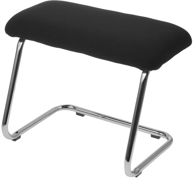 코멧 다용도 패브릭 발받침대, 블랙