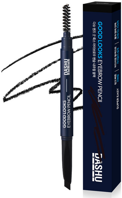 다슈 맨즈 굿 룩스 아이브로우 펜슬, 내추럴블랙, 1개